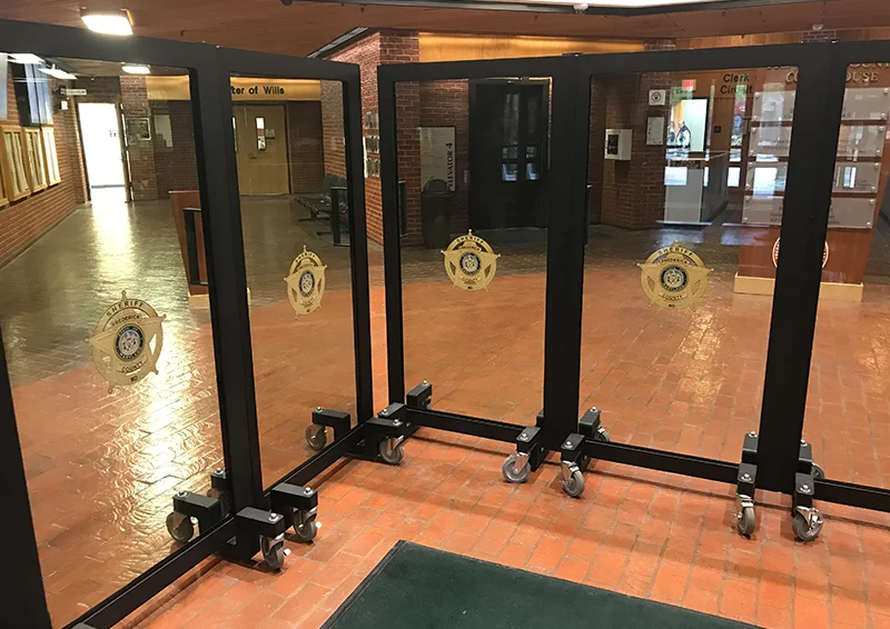 Mobile Ballistic Partitions for Courthouse